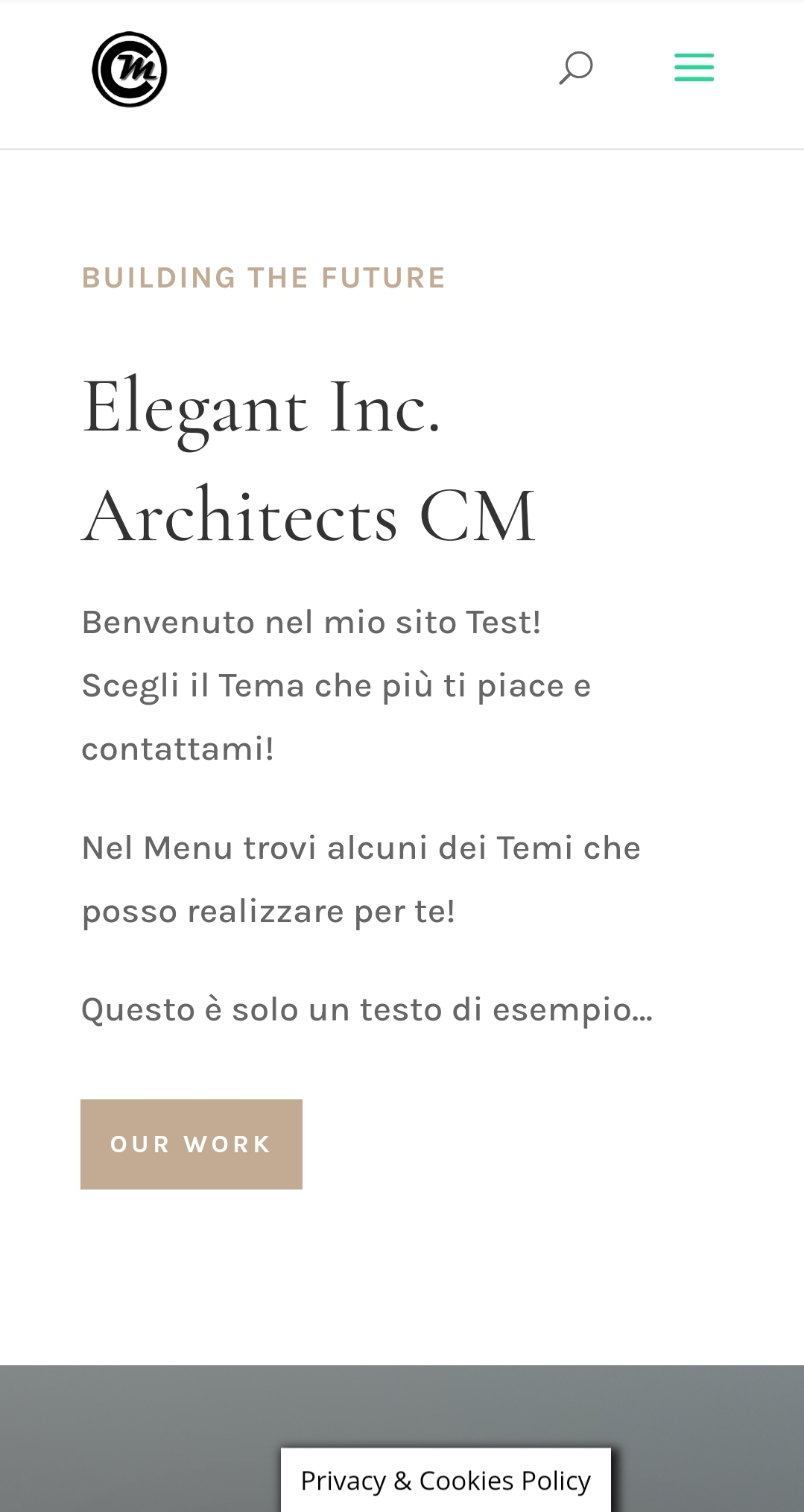 SitoTestCM Pronto per il Green?